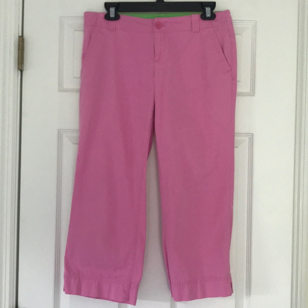 Lilly Pulitzer Pink Capris